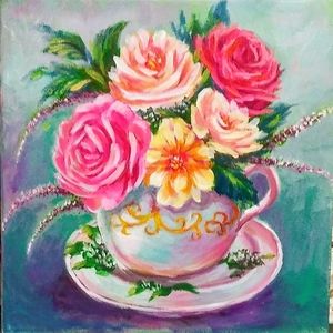 Original acrylic painting 10x10